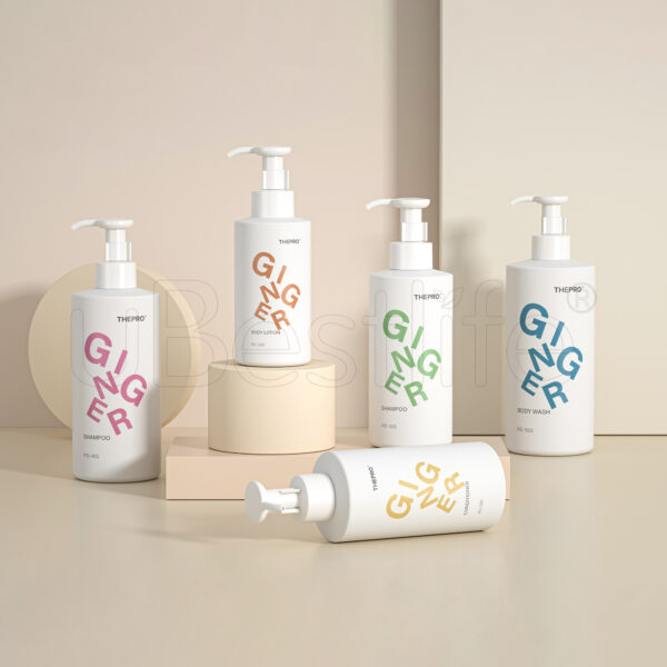PEI Plastic Lotion Bottle